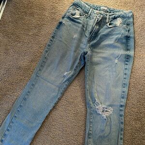 Good American high waisted skinny jeans!